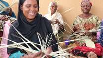 Social cohesion session for women in Tenenkou, Mali.