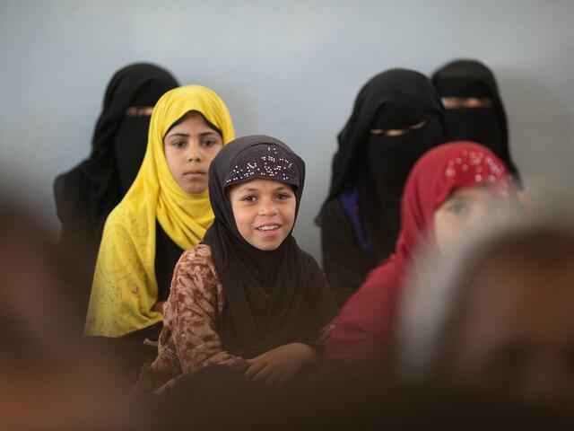 a young female student looking in the camera